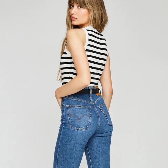 Gentle Fawn Cora black stripe tank M - Picture 2 of 4